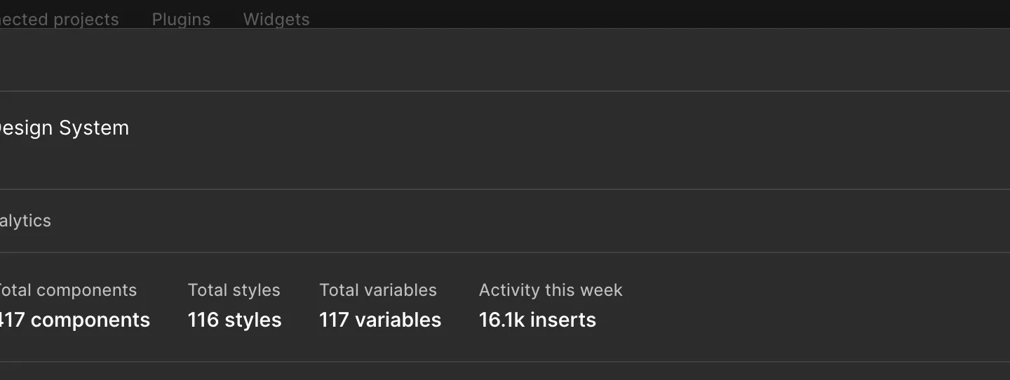 V1 design system library overview