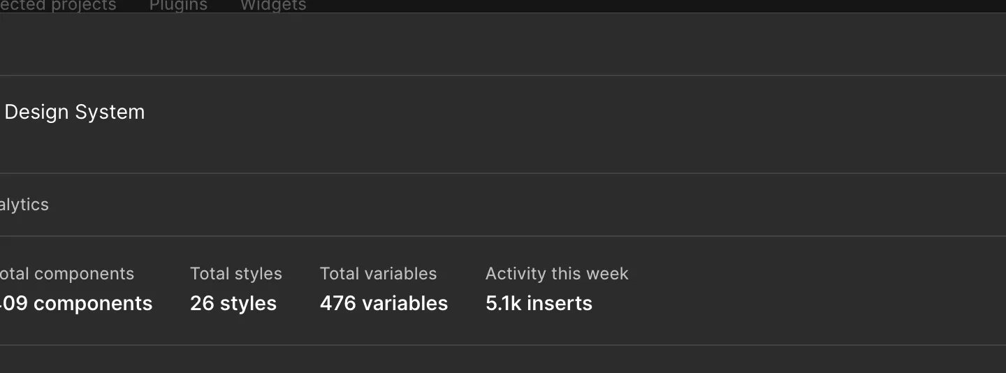V2 design system library overview